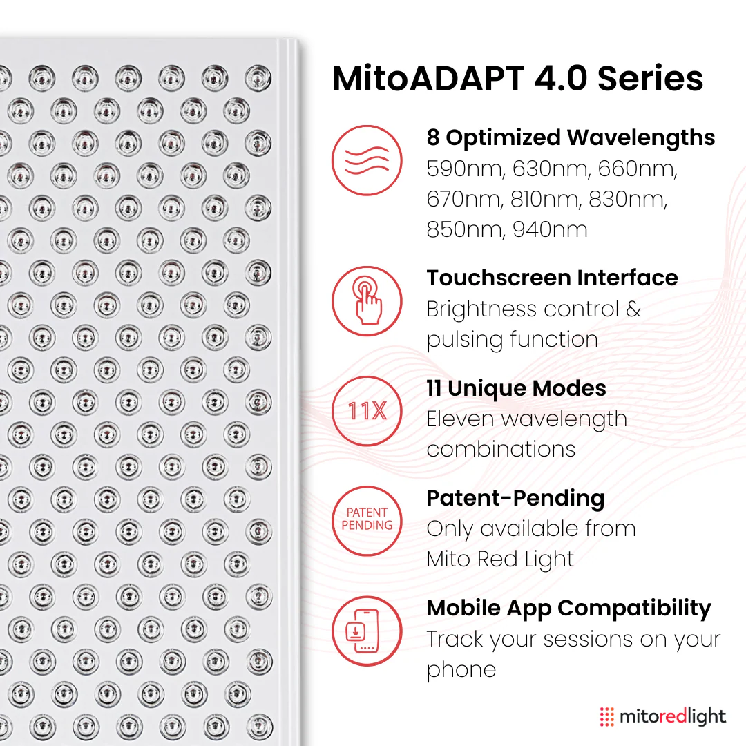 MitoADAPT 4.0 | Red Light Therapy Panel Series - Image 8