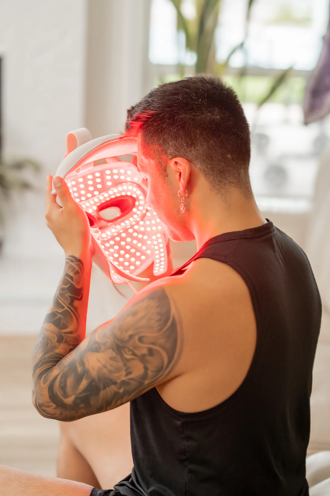 MitoGLOW™ LED Red Light Therapy Mask | With Blue, Yellow, Red and Near Infrared LED - Image 4