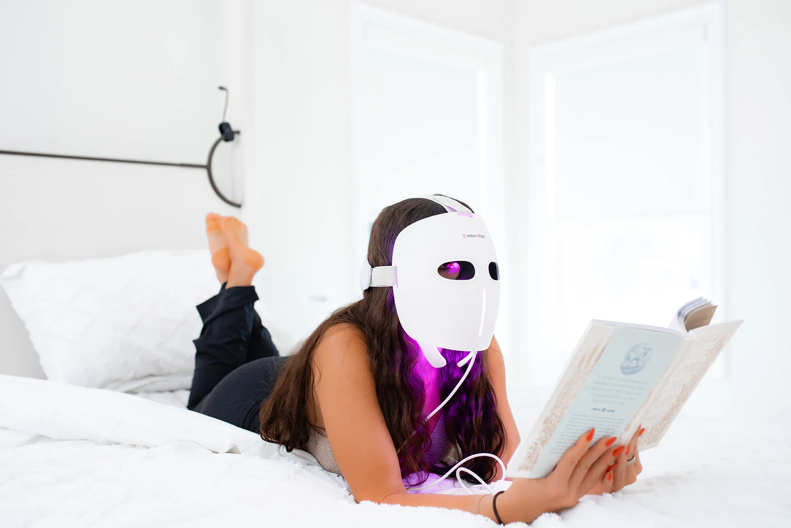 MitoGLOW™ LED Red Light Therapy Mask | With Blue, Yellow, Red and Near Infrared LED - Image 8